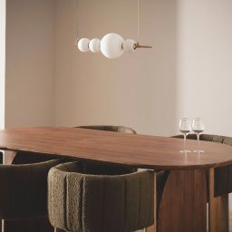 Abruzzo Cavolo lampa wisząca 1x40 W złota ABR-LWLCAV-10W