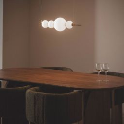 Abruzzo Cavolo lampa wisząca 1x40 W złota ABR-LWLCAV-10W