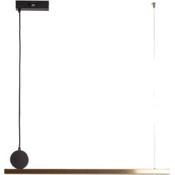 Abruzzo Cavalese lampa wisząca 1x14 W złota ABR-LWLCAV-14W