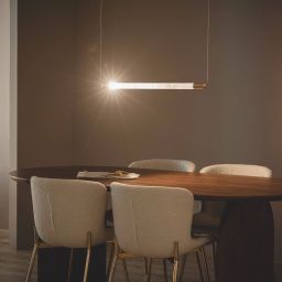 Abruzzo Jacob lampa wisząca 1x2,5 W złota ABR-LWLJ-3W-3000K