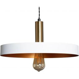 Abruzzo Dante lampa wisząca 1x20 W biała ABR-LWO-DARIO-B