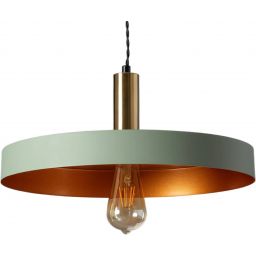 Abruzzo Dario lampa wisząca 1x20 W zielona ABR-LWO-DARIO-Z