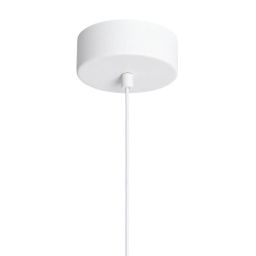 Abruzzo Rotonde lampa wisząca 1x10 W biała ABR-LWO-RTO-10W-B