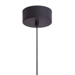 Abruzzo Rotonde lampa wisząca 1x10 W czarna ABR-LWO-RTO-10W-BZ