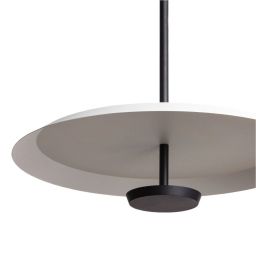 Abruzzo Rotonde lampa wisząca 1x10 W czarna ABR-LWO-RTO-10W-BZ