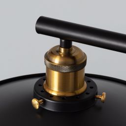 Abruzzo Monte lampa wisząca 3x36W czarny ABR-LWR-3XE27