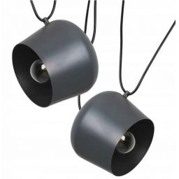 Abruzzo Spider lampa wisząca 1x20 W czarna ABR-LWRU-B