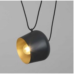 Abruzzo Spider lampa wisząca 1x20 W czarna ABR-LWRU-B