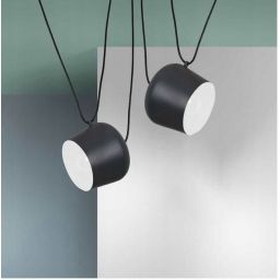 Abruzzo Spider lampa wisząca 1x20 W czarna ABR-LWRU-B