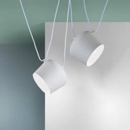 Abruzzo Spider lampa wisząca 1x20 W biała ABR-LWRU-W