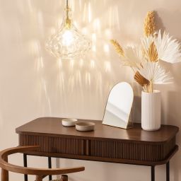 Abruzzo Pico lampa wisząca 1x40W złoty/kryształ ABR-LWS