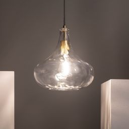 Abruzzo Pico lampa wisząca 1x40W złoty/kryształ ABR-LWS