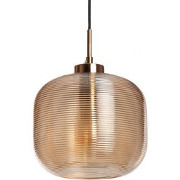 Abruzzo Bonzo lampa wisząca 1x40 W bursztynowa ABR-LWS-A-BON