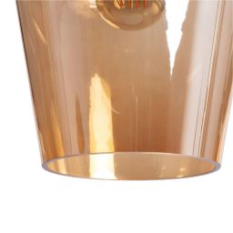 Abruzzo Incanto lampa wisząca 1x20 W bursztynowa ABR-LWS-A-INC