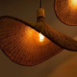 Abruzzo Boho lampa wisząca 3x20 W beżowa ABR-LWS-BH40-3XE27