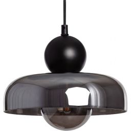 Abruzzo Cartier lampa wisząca 1x10 W przydymiona ABR-LWS-C-CAR