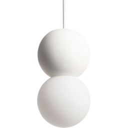 Abruzzo Duo lampa wisząca 1x15 W biała ABR-LWSM-DIZZ3