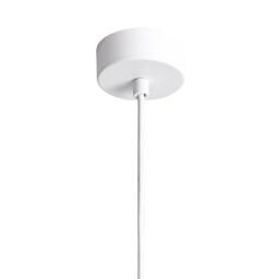 Abruzzo Duo lampa wisząca 1x15 W biała ABR-LWSM-DIZZ3