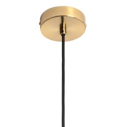 Abruzzo Sigma lampa wisząca 1x20 W złota ABR-LWSO-15S