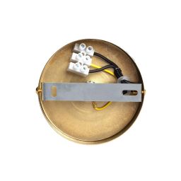 Abruzzo Sigma lampa wisząca 1x20 W złota ABR-LWSO-15S