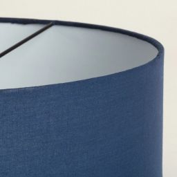 Abruzzo Tesutto lampa wisząca 1x40W granatowy/złoty ABR-LWT-E27