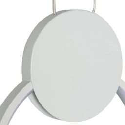 Abruzzo Totti lampa wisząca 1x10 W biała ABR-LWTIT-B
