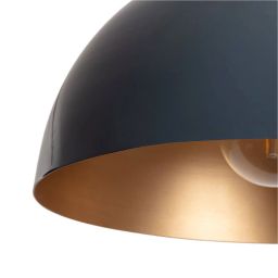 Abruzzo Tramoto lampa wisząca 1x40 W niebieska ABR-LWTR-E27