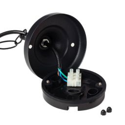 Abruzzo Castelo lampa wisząca 1x40 W czarna ABR-LWZ-IP44-CAST