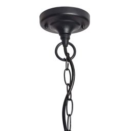 Abruzzo Castelo lampa wisząca 1x40 W czarna ABR-LWZ-IP44-CAST