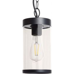 Abruzzo Finto lampa wisząca 1x28 W czarna ABR-LWZIP44-C