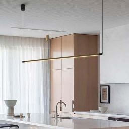 Abruzzo Linea lampa wisząca 1x22 W czarna ABR-ML22W-3000K