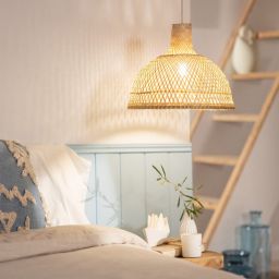 Abruzzo Boho lampa wisząca 1x40 W drewno ABR-NLW29-BH-E27