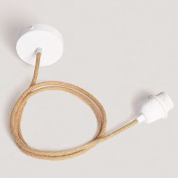 Abruzzo Boho lampa wisząca 1x40 W drewno ABR-NLW31L-BH-E27