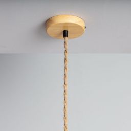 Abruzzo Boho lampa wisząca 1x40 W drewno ABR-NLW33-BH-E27