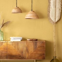 Abruzzo Boho lampa wisząca 1x40 W drewno ABR-NLW35-BH-E27