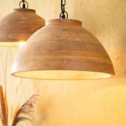 Abruzzo Boho lampa wisząca 1x40 W drewno ABR-NLW35-BH-E27