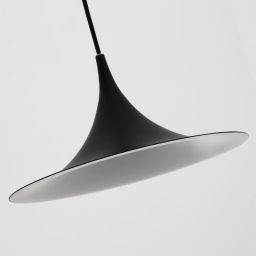 Abruzzo Oslo lampa wisząca 1x20 W czarna ABR-OSLO-B