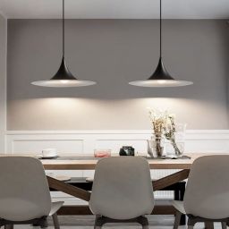 Abruzzo Oslo lampa wisząca 1x20 W czarna ABR-OSLO-B