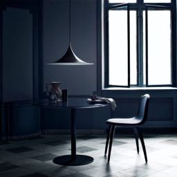 Abruzzo Oslo lampa wisząca 1x20 W czarna ABR-OSLO-B