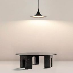 Abruzzo Oslo lampa wisząca 1x20 W czarna ABR-OSLO-B