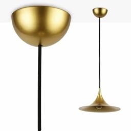 Abruzzo Oslo lampa wisząca 1x20 W złota ABR-OSLO-G