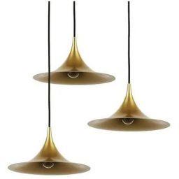 Abruzzo Oslo lampa wisząca 1x20 W złota ABR-OSLO-G