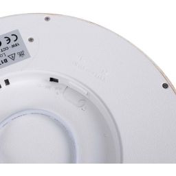 Abruzzo Maze plafon 1x18 W biały-drewno ABR-PLO-OCED-18W