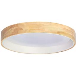 Abruzzo Naturale Vero plafon 1x31W LED drewniany ABR-PLODV-B-30W-CCT