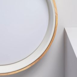 Abruzzo Naturale Vero plafon 1x31W LED drewniany ABR-PLODV-B-30W-CCT