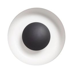 Abruzzo Portafortuna plafon 1x20 W czarny ABR-PPF20W