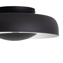 Abruzzo Portafortuna plafon 1x20 W czarny ABR-PPF20W