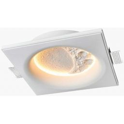 Abruzzo Moon plafon 1x8,5 W biały ABR-PWO-MOON-30CM