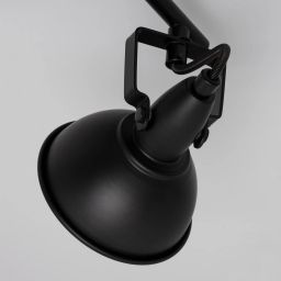 Abruzzo Retro lampa podsufitowa 2x20 W czarna ABR-RRO-C-2XE14