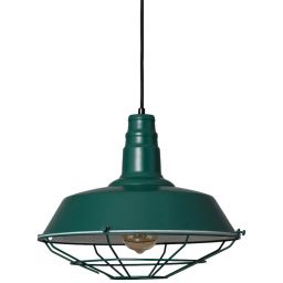 Abruzzo Retro lampa wisząca 1x40 W zielona ABR-RRP-Z-E27